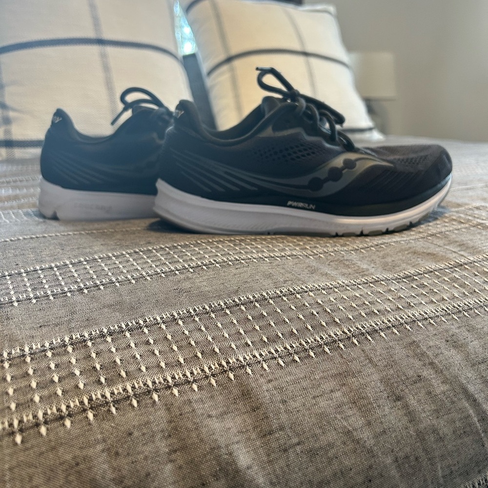 Gently used Saucony running shoes